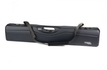 Image of Negrini OU/SxS/Auto/Pump UNICASE Luxury Travel Shotgun Case, Navy Blue/Grey Interior, L37.50in x W7in x D5in 16406LR-UNI/5590