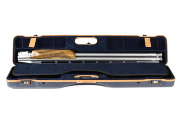 Image of Negrini OU/SXS Deluxe Ultra-Compact Sporter Shotgun Case, Black/Grey, 16407LX/5643