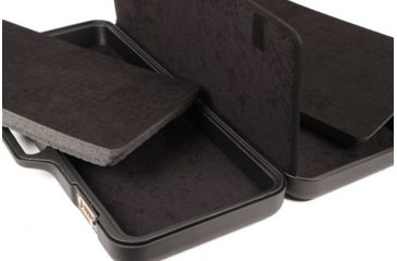 Image of Negrini Premium 2-Sided Hard Case, Black/Black, L26in x W13.2in x D4.3in 3039R/5130