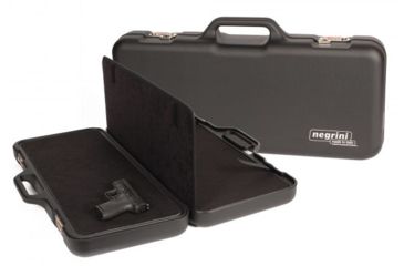 Image of Negrini Premium 2-Sided Hard Case, Black/Black, L26in x W13.2in x D4.3in 3039R/5130