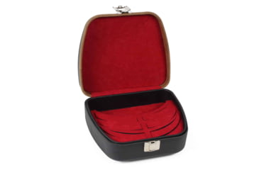 Image of Negrini Shooting Sports Eyewear Case, Black/Bordeaux, 3105LXX/5584