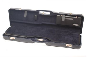 Image of Negrini UNICASE Two Shotgun Travel Case, Navy/Navy, L37.75in x H10.6in x D4.9in 1677LR-UNI/5044