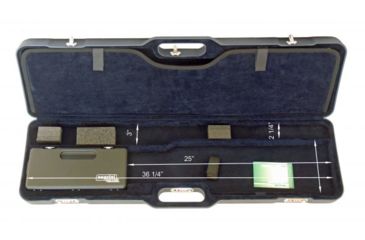 Image of Negrini UNICASE Two Shotgun Travel Case, Navy/Navy, L37.75in x H10.6in x D4.9in 1677LR-UNI/5044