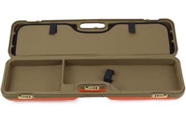 Image of Negrini Wings OU/SxS Deluxe Hunting Combo Shotgun Case, 32.125x8.875x5in, Blaze Orange/Khaki, 819129015303
