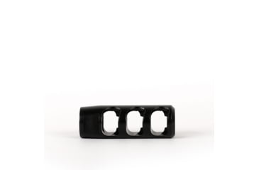 Image of NEMO Arms Builder Series TC-1 Muzzle Brake, .30 Carbine/7.62mm, 5/8x24, Oxide, Black, NBP-30C-MB-TCS