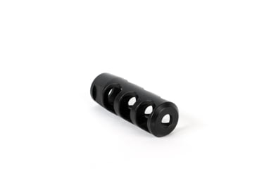 Image of NEMO Arms Builder Series TC-1 Muzzle Brake, .30 Carbine/7.62mm, 5/8x24, Oxide, Black, NBP-30C-MB-TCS