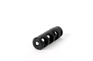 Image of NEMO Arms Builder Series TC-1 Muzzle Brake, .30 Carbine/7.62mm, 5/8x24, Oxide, Black, NBP-30C-MB-TCS