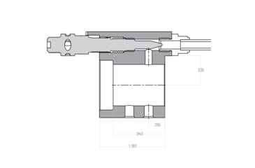 Image of NEMO Arms Signature Series .875 48-Position Adjustable Gas Block Kit, Carbine Length, NSP-875-AGBK-C
