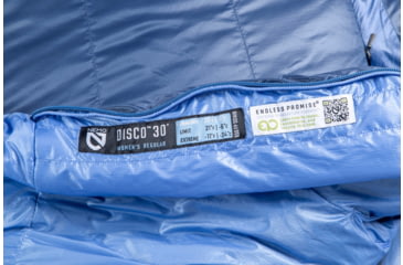 Image of NEMO Equipment 2025 Disco 30F Endless Promise Sleeping Bag - Womens, Blue Horizon, Long, 811666037282
