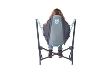 Image of NEMO Equipment Stargaze EVO-X Folding Reclining Camp Chair, Ombre Blue, 811666036421