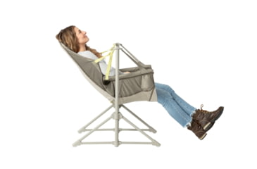 Image of NEMO Equipment Stargaze EVO-X Folding Reclining Camp Chair, Smokey Olive, 811666036261