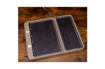Image of Neo Mag Leather Bottom EDC Tray - FDE Tray, Crazy Horse Leather, Yes, LGTRAY-FDE-CHL-YES