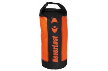 Image of Neverlost Sea Bag 25L, Black/Orange, 18inx10in 7006