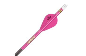 Image of New Archery Products Quikfletch w/ 2in Quikspin Archer's Choice Vanes, 100 Pack, Purple/Purple/Purple, NAP-60-576