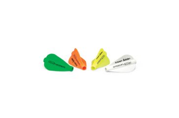 Image of New Archery Products Speedfletch for Large OD .285-.295in Arrows, 6 Pack, White NAP-60-230