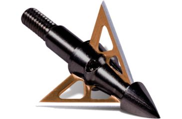 Image of New Archery Products Thunde/Right Handead Nitro Broadhead 100 grain, Black, Pack of 3, 60-036