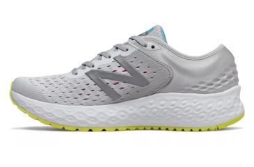 Image of New Balance Fresh Foam 1080v9 - Womens, Light Aluminum/Silver/Sulphur Yellpw/Peony, 8.5 US, W1080SO9 B 085