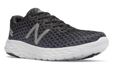 Image of New Balance Fresh Foam Beacon Road Running Shoes - Women's, Black/Magnet/White, Standard, 8.5 US, WBECNBK B 085