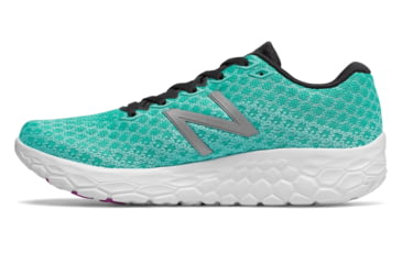 Image of New Balance Fresh Foam Beacon Road Running Shoes - Women's, Light Tidepool/Tidepool/Voltage Violet, Standard, 7.5 US, WBECNTP B 075
