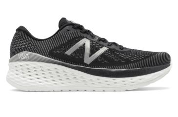 Image of New Balance Fresh Foam More Road Running Shoes - Mens, Black/Orca, Medium, 9.5 US, MMORBK D 095