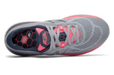 Image of New Balance Fresh Foam More - Womens, Light Cyclone/Reflection/Guava, 7.5 US, WMORGC B 075