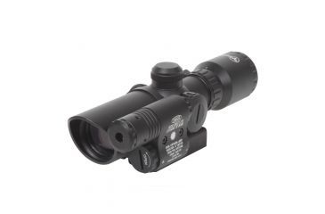 Image of Factory DEMO Firefield 1.5-5 Rifle Scope with Attached Green Laser