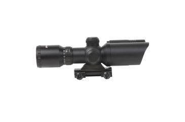 Image of Firefield 1.5-5x Rifle Scope with Attached Green Laser FF13017