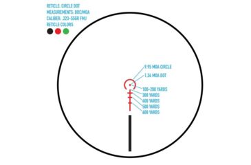 Image of New Firefield MG Kemper XL Machine Gun Reflex Sight FF13025
