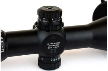 Image of NEW Leapers UTG 3-12x44 SWAT Mildot EZ-TAP Rifle Scope, Matte UM312AOIEW