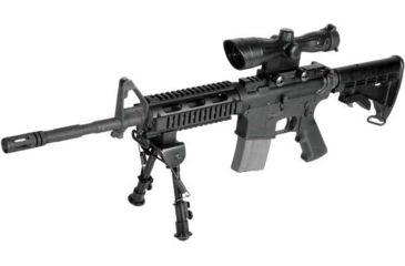 Image of NEW Leapers UTG PRO Model 4/AR15 Carbine Length Drop-in Quad Rail, 12 Rail Covers, MTU001