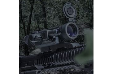 Image of NEW Yukon Mini Varmint Hunter NVRS Titanium 1.5x42 Night Vision Rifle Scope, Green 26011