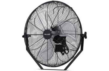 Image of NewAir 18in Outdoor Rated 2-in-1 High Velocity Floor/Wall Mounted Fan, Black, NIF18CBK00