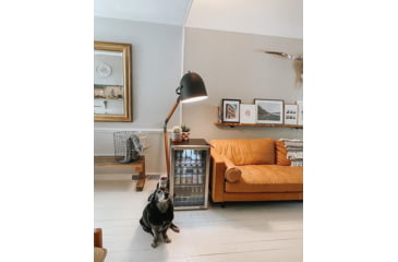 Image of NewAir Can Freestanding Beverage Fridge - 126 Cans, Black / Stainless Steel, AB-1200
