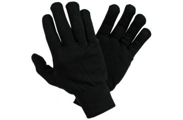 Image of Newberry Knitting Polypro Glove Liner M-ladies VV LADIES BLACK