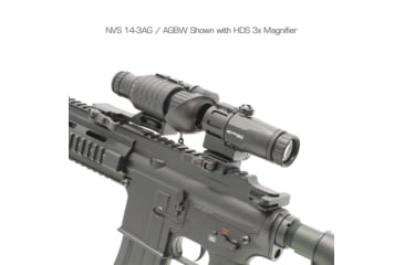 Image of Newcon Optik HDS 3x Red Dot Sight Magnifier, Black, HDS 3x Lens