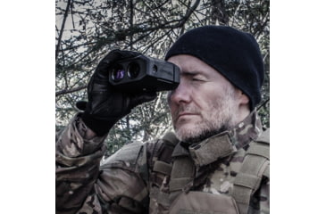 Image of Newcon Optik LRM 3500M-35BT 6.5x30mm Laser Rangefinder Monocular, 10-6000 m, Black, Small, LRM 3500M - 35BT