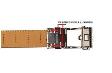 Image of Nexbelt Alligator 2.0 Dress Belt, Non-EDC, Tan, PCA1460
