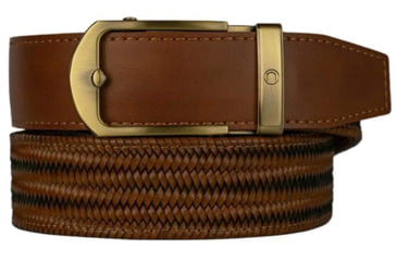 Image of Nexbelt Basket Weave Claro Dress Belt, Non-EDC, Brown, PCE6724