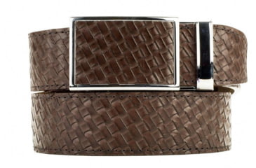 Image of Nexbelt Basket Weave Dress Belt, Non-EDC, Brown, PCE5093
