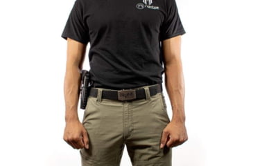 Image of Nexbelt Bone Collector Tactical EDC Gun Belt, Black, 1.38in, CPC6601