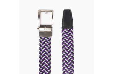 Image of Nexbelt Braided Belt, Black/Purple/Grey, Up to 50 Waist, PCD1961