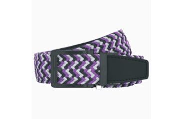 Image of Nexbelt Braided Belt, Black/Purple/Grey, Up to 50 Waist, PCD1961