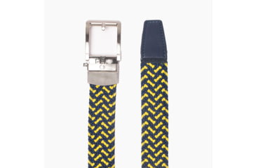 Image of Nexbelt Braided Belt, Gold/Blue, Up to 50 Waist, PCD1893