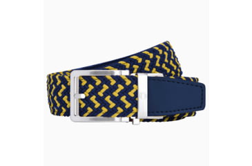 Image of Nexbelt Braided Belt, Gold/Blue, Up to 50 Waist, PCD1893