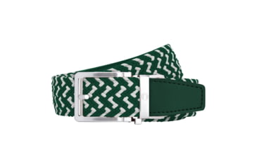 Image of Nexbelt Braided Belt, Green/White, Up to 50" Waist, PCD1909