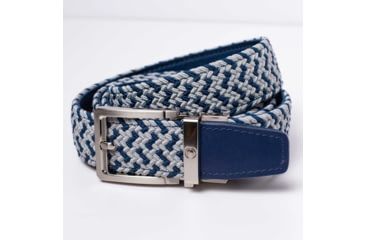 Image of Nexbelt Braided Belt, Navy/Grey, Up to 50" Waist, PCD5068