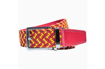 Image of Nexbelt Braided Belt, Red/Gold, Up to 50 Waist, PCD2616