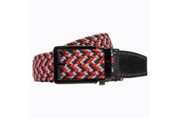 Image of Nexbelt Braided Belt, Red/Grey/Black, Up to 50" Waist, PCD5051
