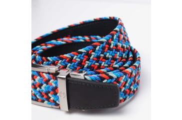 Image of Nexbelt Braided Belt, Red/Grey/Blue, Up to 50" Waist, PCD4788