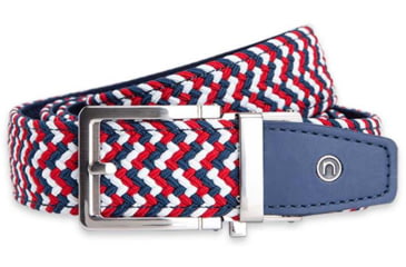 Image of Nexbelt Braided Belt, Red/White/Blue, PCD8087